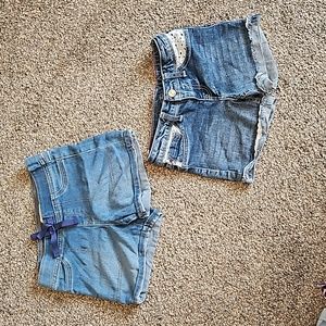 2 pair - Girls Shorts (Vigoss & LEI)
